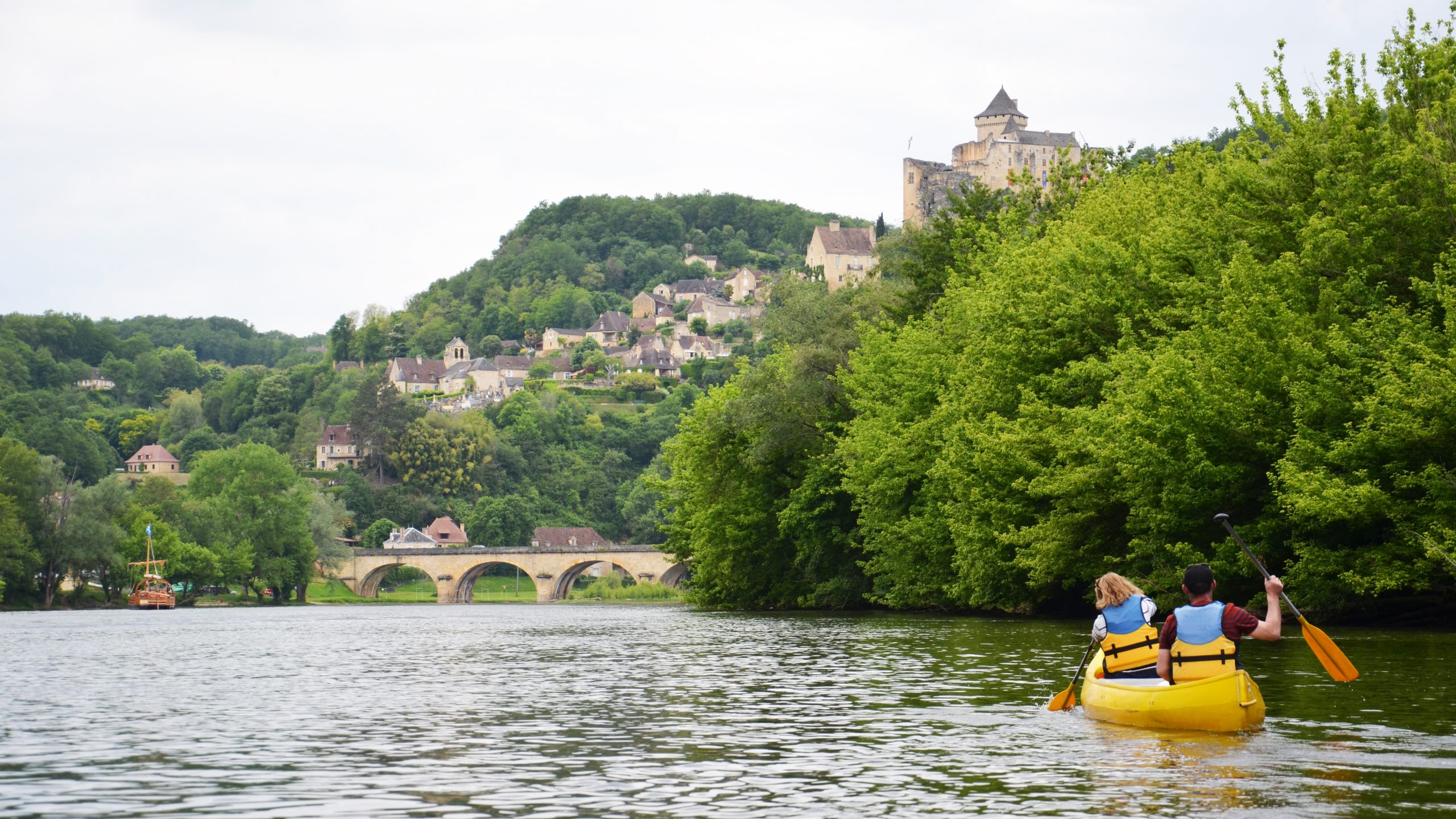 Canoë sur la Dordogne